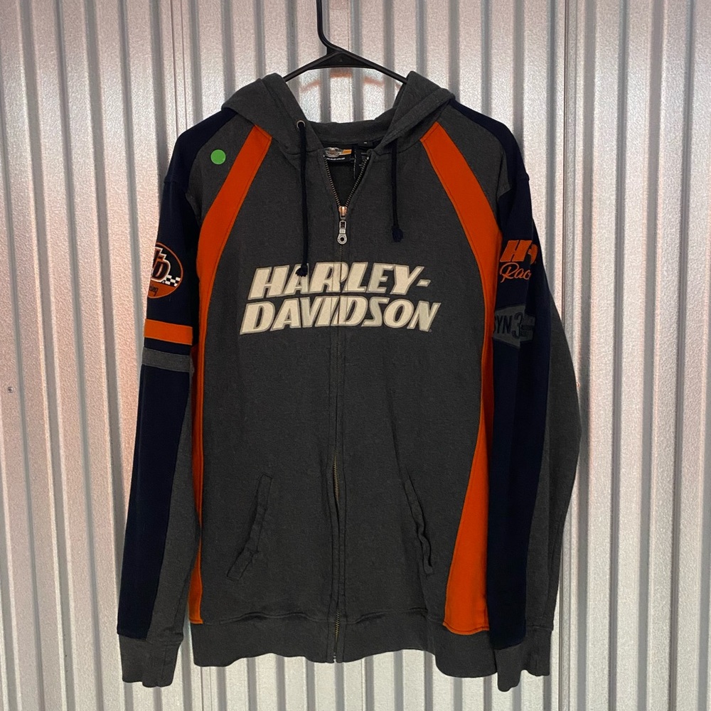 Harley Davidson Racing Zip Up